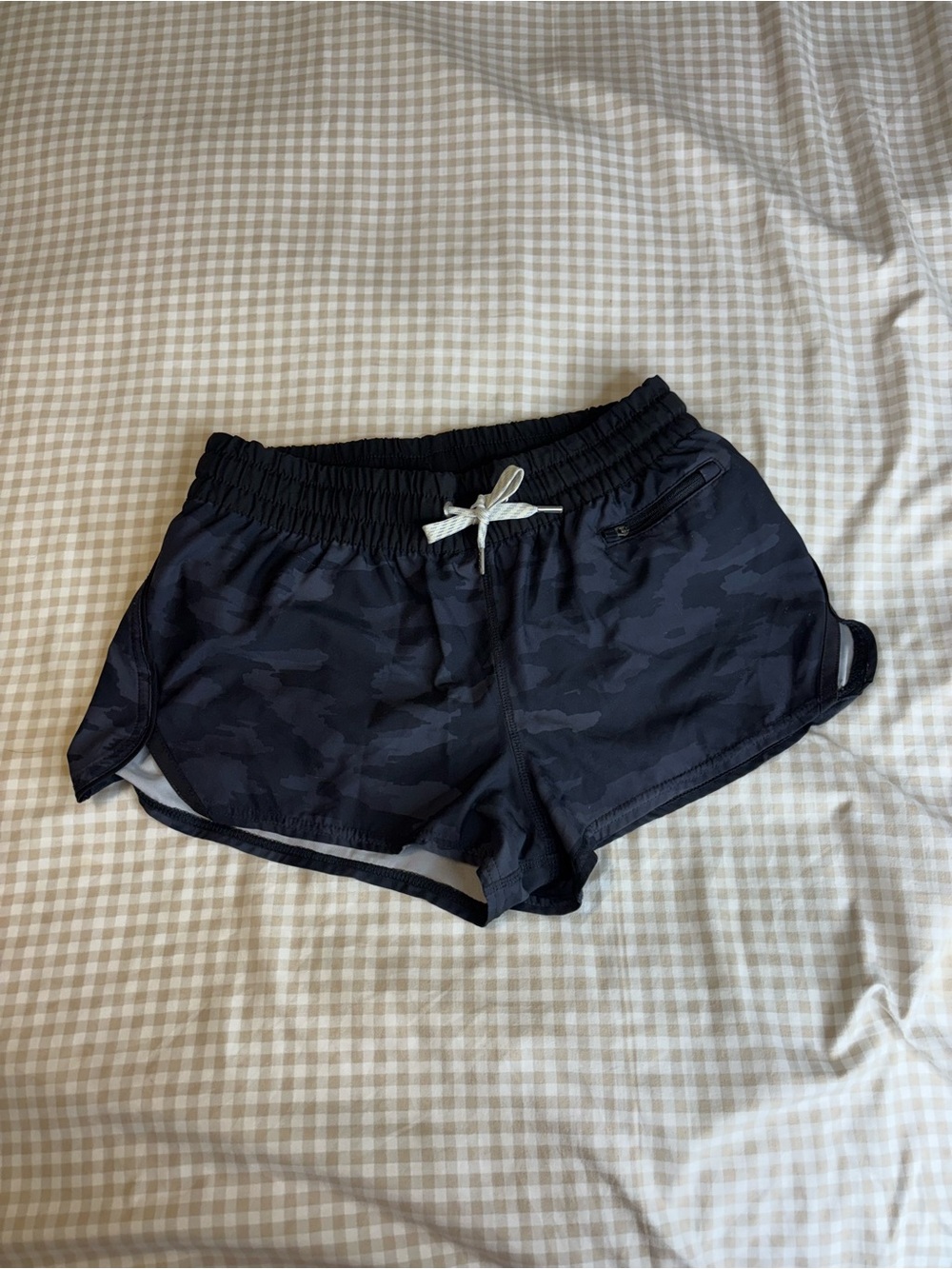 Vuori Clementine Camo Running Shorts